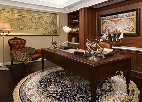 用拼花式木地板盡顯歐式風格